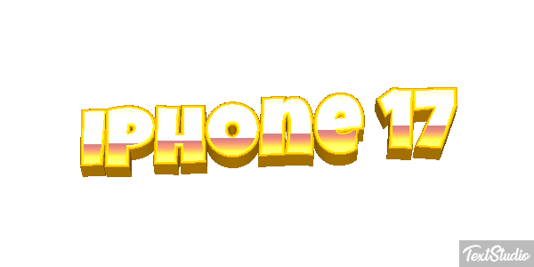 IPhone 17 Text effect
