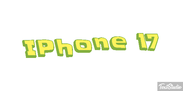 IPhone 17 Text effect