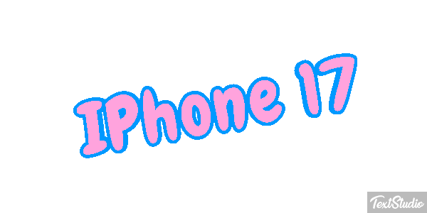 IPhone 17 Text effect