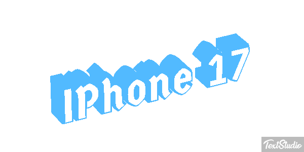 IPhone 17 Text effect