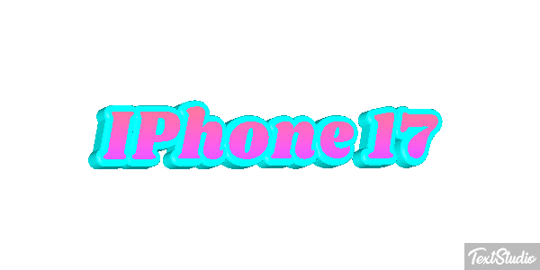 IPhone 17 Text effect