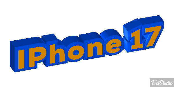 IPhone 17 Text effect
