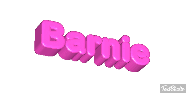 Barnie Effetto testo