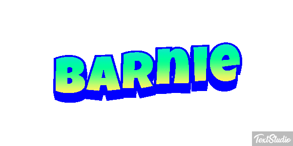 Barnie Effetto testo