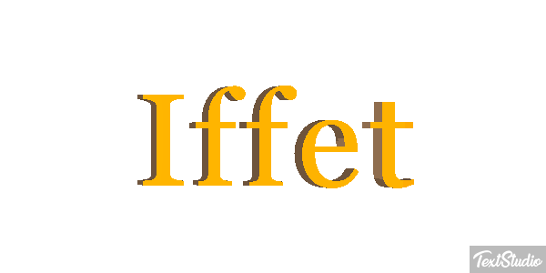 İffet Tekst effect