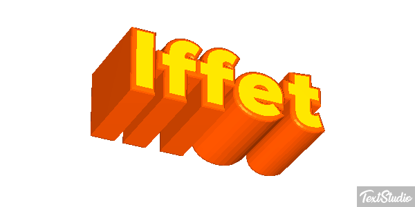 İffet Tekst effect