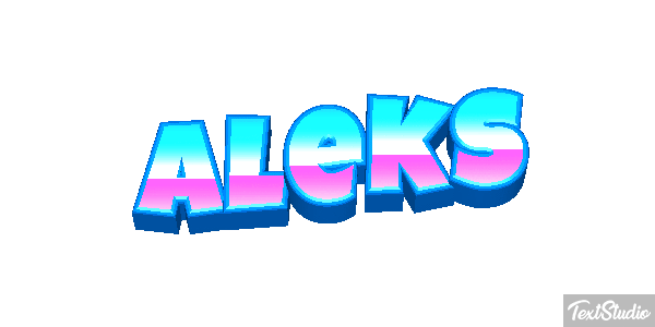 Aleks Text effect