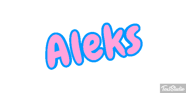 Aleks Text effect