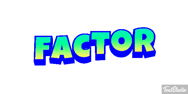 Factor Effet de texte