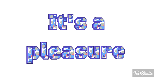 It's a Pleasure Text effect