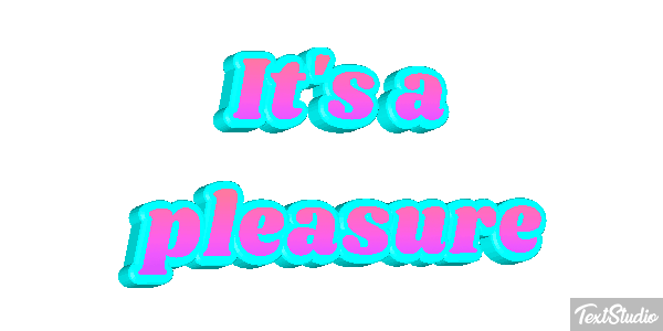 It's a Pleasure Text effect