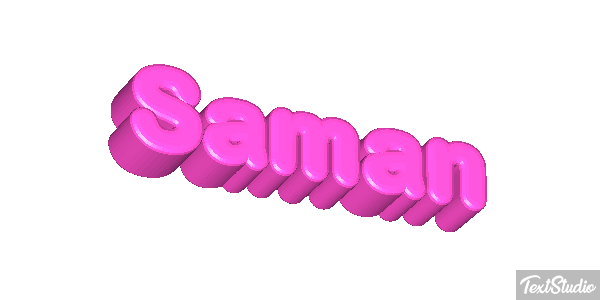 Saman Text effect