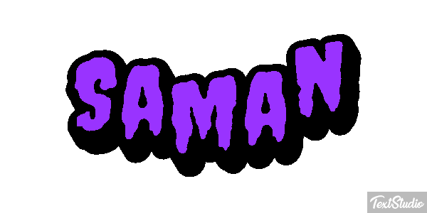 Saman Text effect