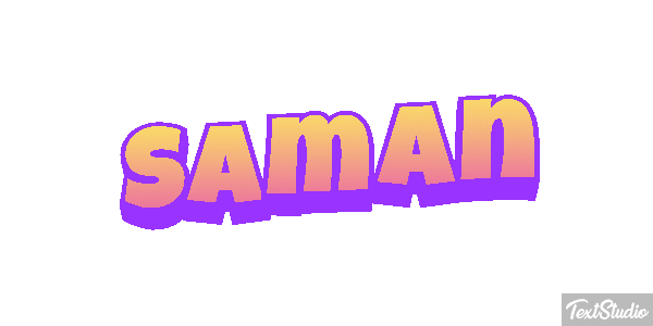 Saman Text effect