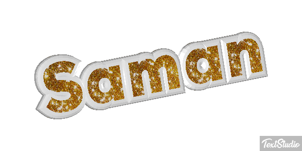 Saman Text effect