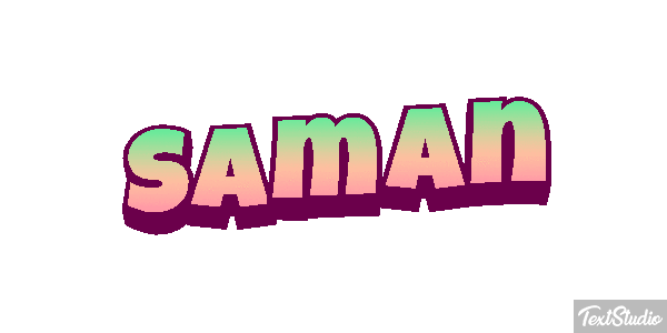 Saman Text effect