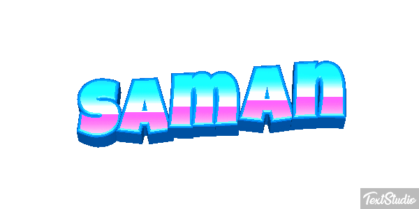 Saman Text effect