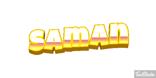 Saman Text effect