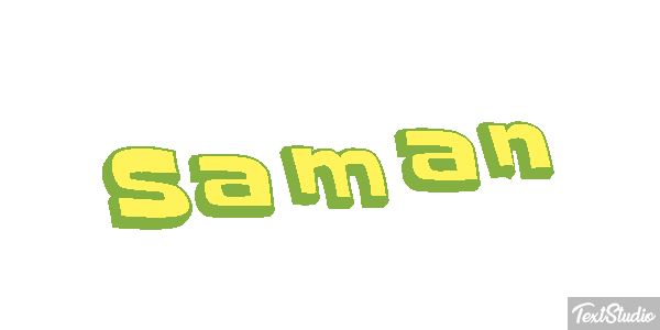 Saman Text effect