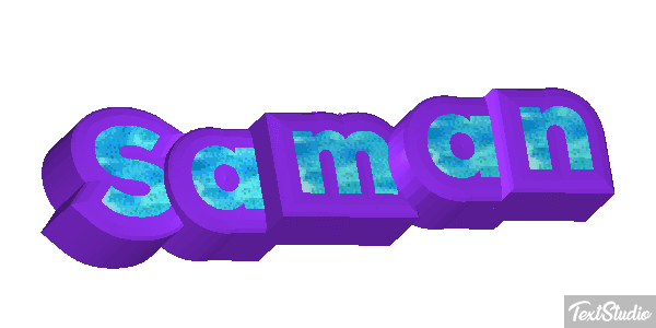 Saman Text effect
