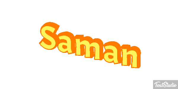 Saman Text effect