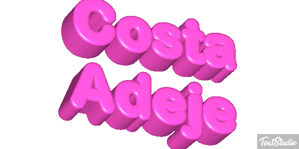 Costa Adeje Effetto testo