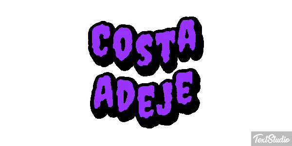 Costa Adeje Effetto testo