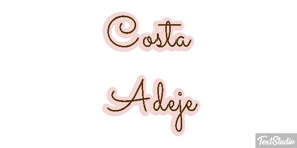 Costa Adeje Effetto testo