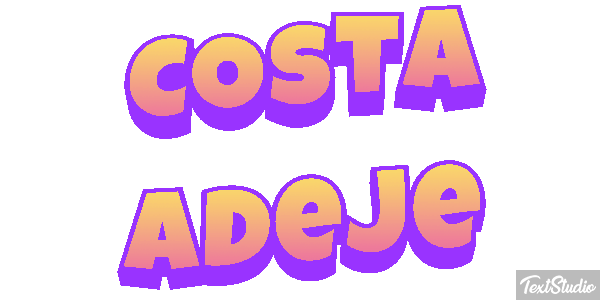 Costa Adeje Effetto testo