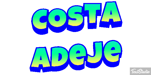 Costa Adeje Effetto testo