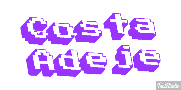 Costa Adeje Effetto testo