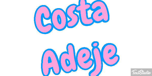 Costa Adeje Effetto testo