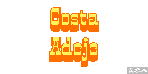 Costa Adeje Effetto testo