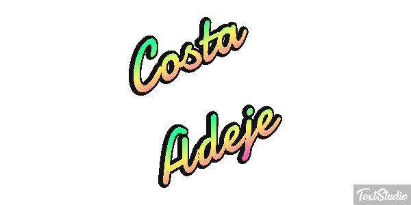 Costa Adeje Effetto testo