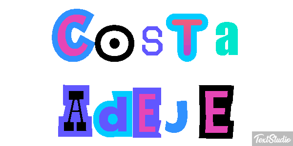 Costa Adeje Effetto testo