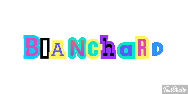 Blanchard Effetto testo