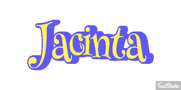 Jacinta Текстовый эффект