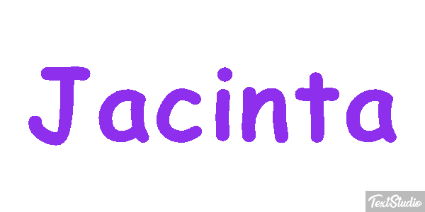 Jacinta Текстовый эффект