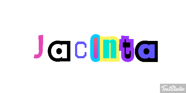 Jacinta Текстовый эффект