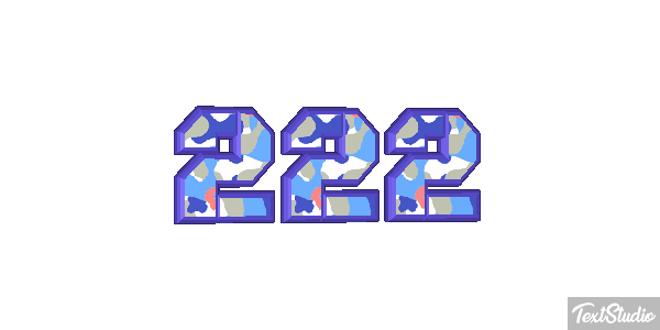 222 Text effect