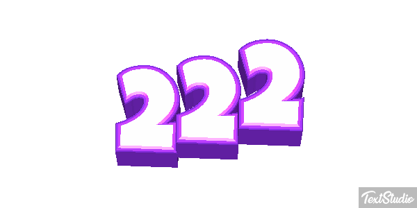 222 Text effect