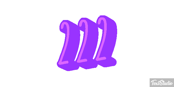 222 Text effect