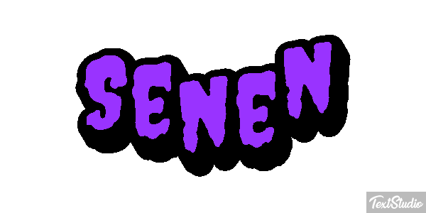 Senén Text effect