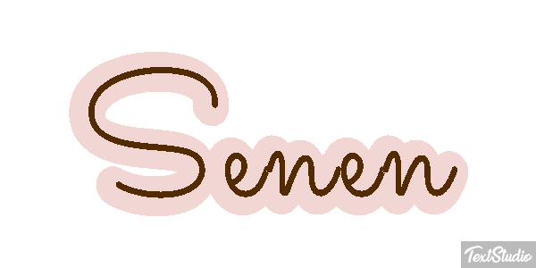 Senén Text effect