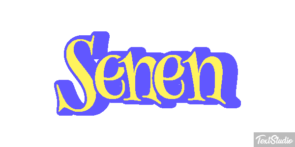 Senén Text effect