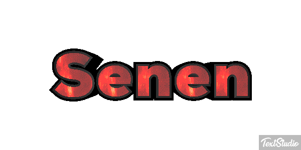 Senén Text effect