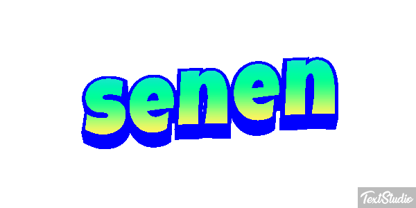 Senén Text effect