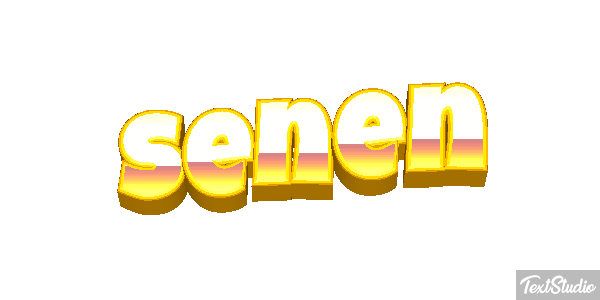 Senén Text effect