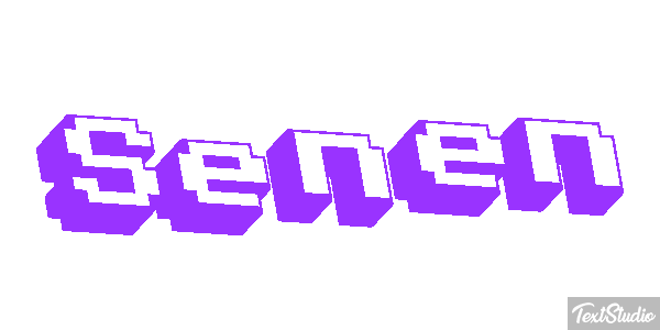 Senén Text effect