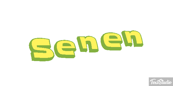 Senén Text effect